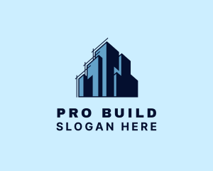 Building Design Perspective logo design