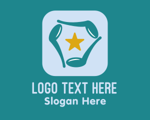 Time Signature - Music Star App logo design