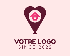 Trip - Love House Finder logo design