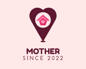 Housing - Love House Finder logo design