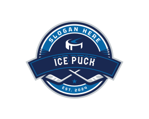 Hockey Sport Tournament logo design