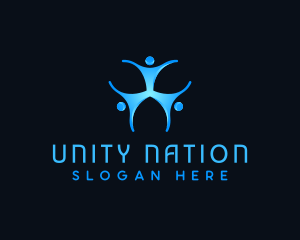 People Unity Organization logo design