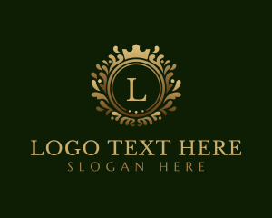Majestic - Luxury Crown Lettermark logo design