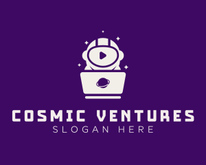 Space - Space Game Laptop logo design