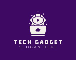 Device - Space Game Laptop logo design