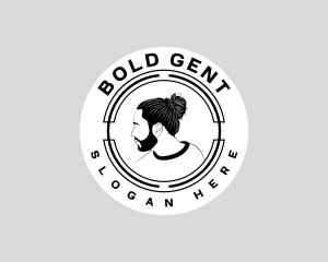 Fashion Man Beard logo design