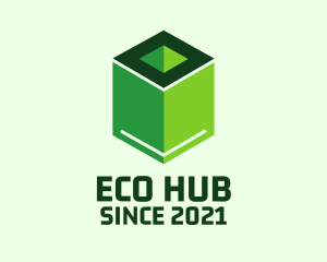 Eco Nature Library  logo design