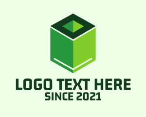 Library - Eco Nature Library logo design