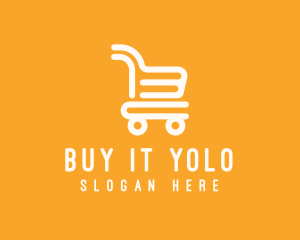 Shopping Cart App logo design