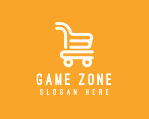 Shopping Cart App logo design