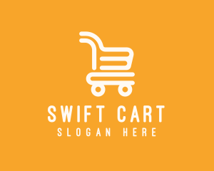 Shopping Cart App logo design