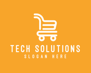 Commerce - Shopping Cart App logo design