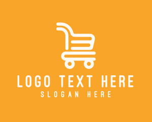 Mart - Shopping Cart App logo design