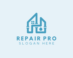 Plumbing Repair Pipes logo design