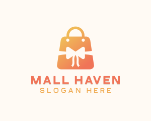 Ribbon Shopping Mall logo design