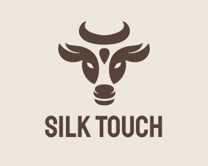 Brown Cow Bull logo design