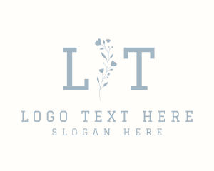 Leaves - Elegant Floral Wellness logo design