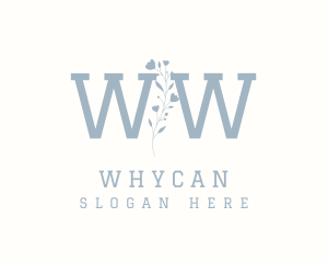 Elegant Floral Wellness Logo