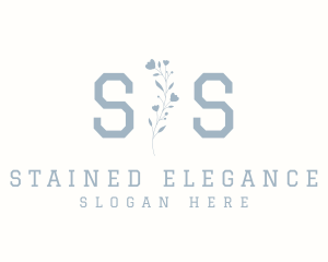 Elegant Floral Wellness logo design