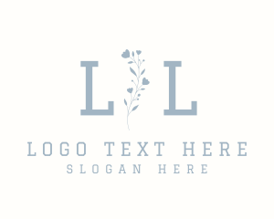 Elegant Floral Wellness Logo