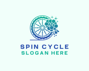 Wheel - Auto Wheel Cleaner logo design