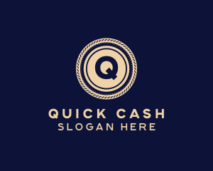 Loan - Money Coin Currency logo design