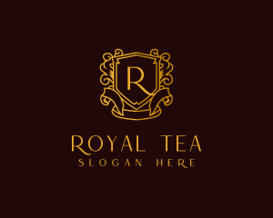 Royal Gold Shield logo design