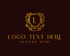 Lawyer - Royal Gold Shield logo design