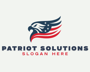 Patriot - Patriotic Political Eagle logo design