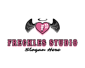 Tattoo Heart Studio logo design