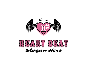 Tattoo Heart Studio logo design