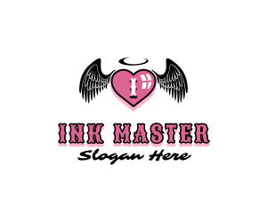 Tattoo - Tattoo Heart Studio logo design