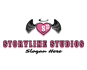 Tattoo Heart Studio logo design