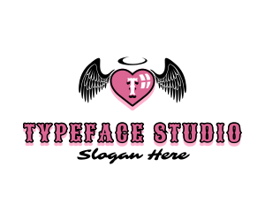 Tattoo Heart Studio logo design