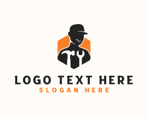 Tools - Construction Service Builder logo design