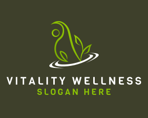 Human Wellness Exercise logo design