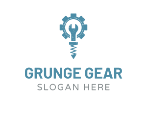 Grunge - Grunge Mechanic Tools logo design