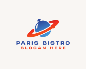 Planet Food Diner logo design