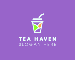 Takeaway Beverage Cup logo design