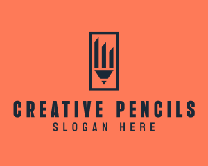 Pencil Writing Education logo design