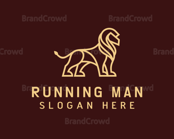 Golden Lion Marketing Logo
