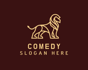 Expensive - Golden Lion Marketing logo design