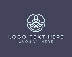 Therapeutic - Yoga Holistic Wellness logo design
