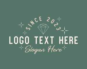 Jewelry Store - Glamorous Diamond Business logo design