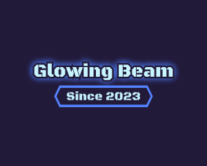 Gaming Army Glow logo design