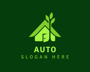 Green Environmental House Logo