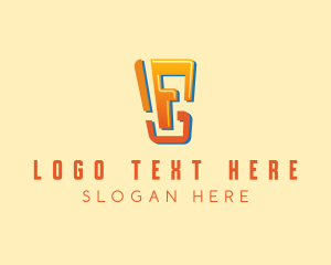 Gaming - Modern Tech Business Letter F logo design