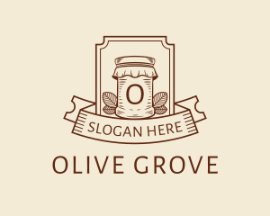 Olive - Spice Jar Letter logo design