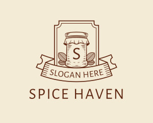 Spices - Spice Jar Letter logo design
