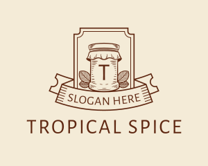 Spice Jar Letter logo design